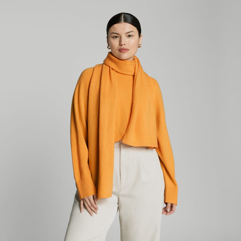 The Cashmere Scarf | Kumquat - Image 3