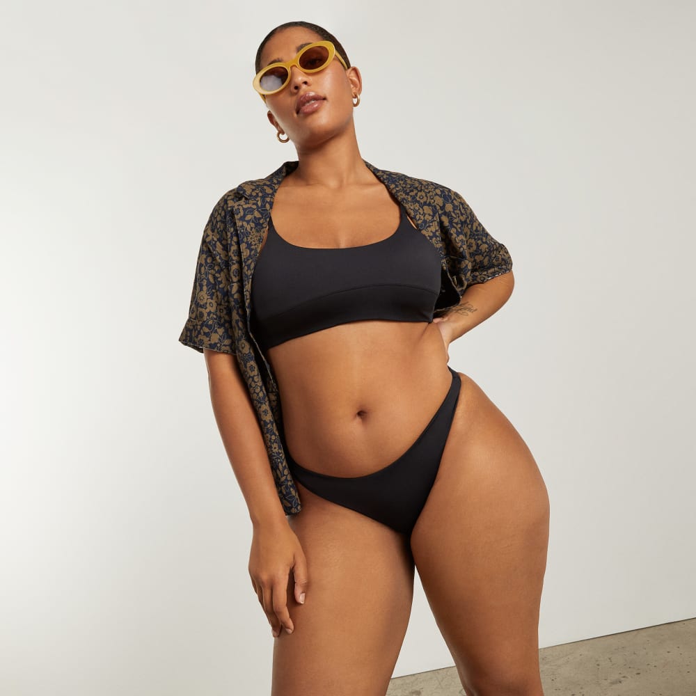 The Thigh-High Bikini Bottom | Black - Image 6