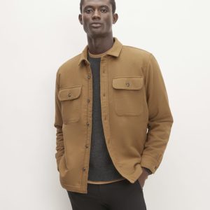 The ReNew Fleece-Lined Heavyweight Overshirt | Toasted Coconut