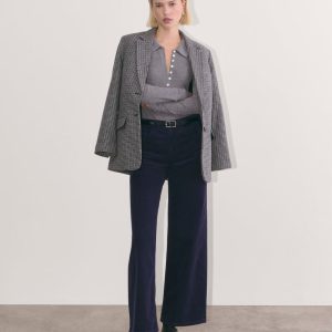 The Mid-Way Pant in Corduroy | Navy