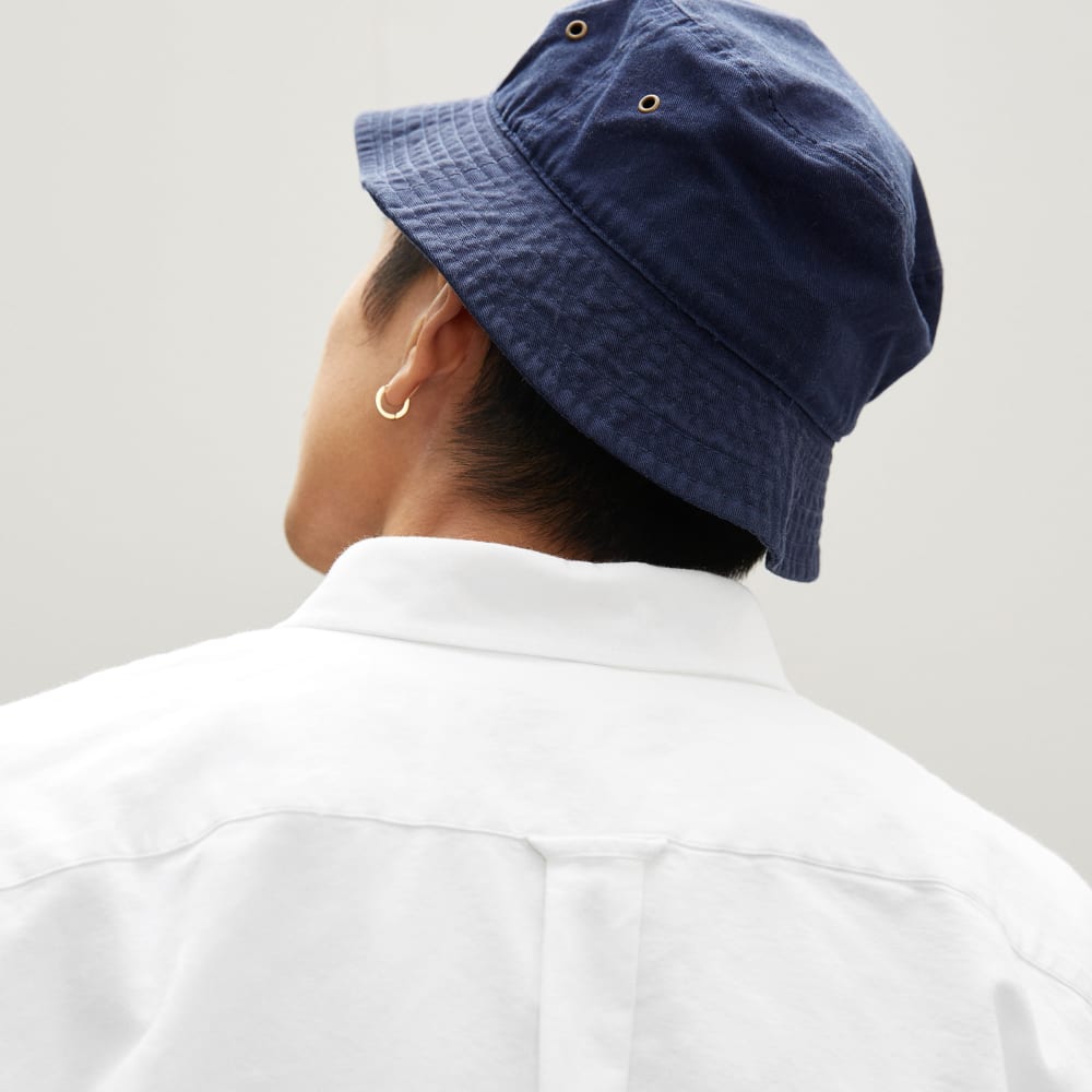 The Standard Fit Japanese Oxford Shirt | Uniform | White | Tall - Image 5