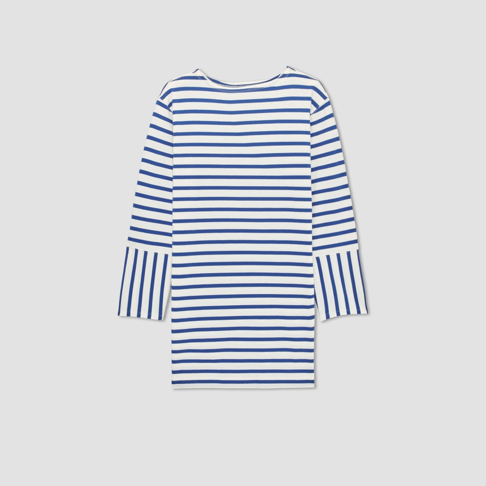The Mariner Dress | Canvas Tan / Mazarine Blue - Image 2