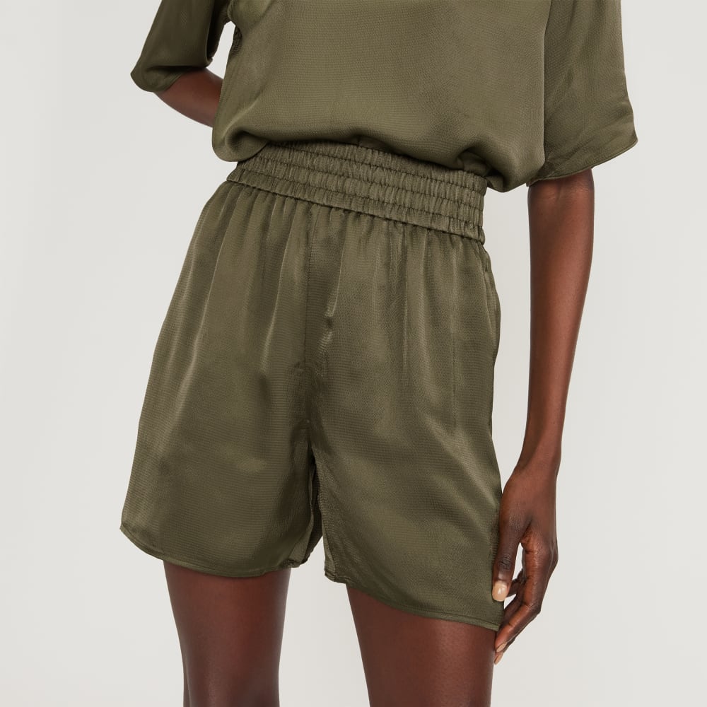 The Satin Pull-On Short | Kalamata - Image 4