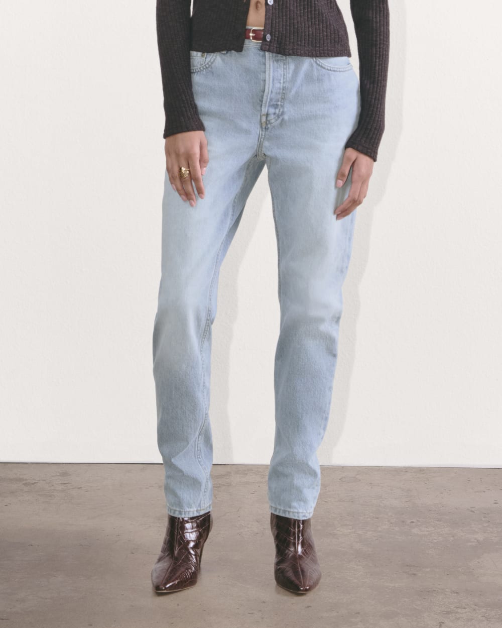 The '90s Cheeky® Jean | Vintage Sunbleached Blue | 26.5 Inseam - Image 12