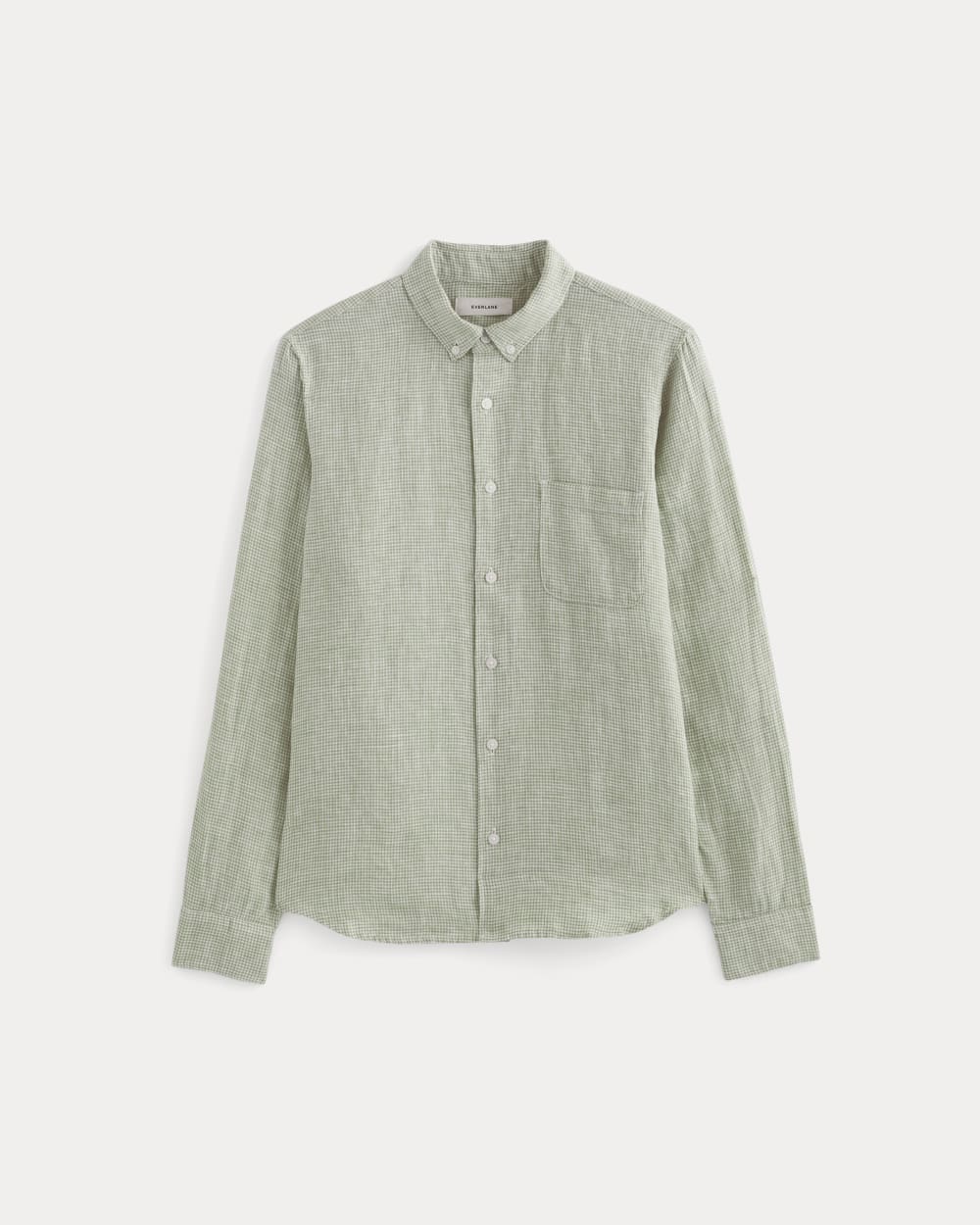 The Classic Shirt in Linen | Elm Gingham - Image 2
