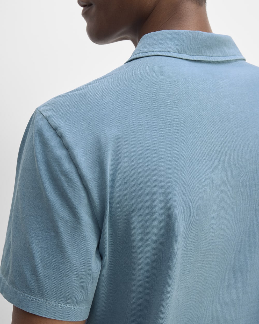 The Essential Organic Garment-Dyed Polo | Spring Lake - Image 5