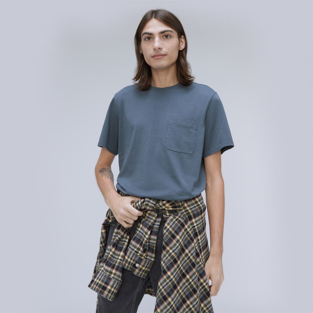 The Premium-Weight Pocket Tee | Uniform | Slate - Image 6