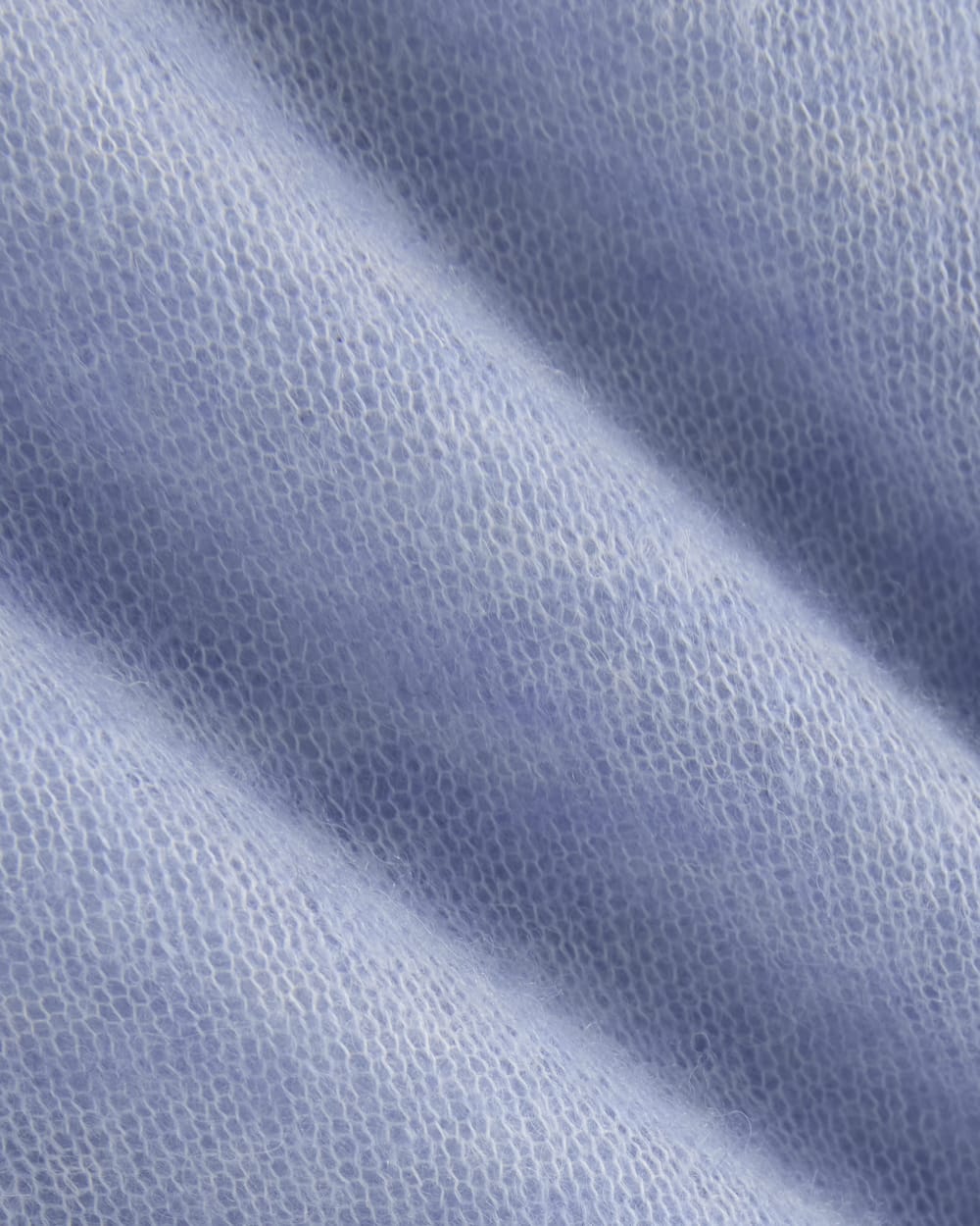 The Air Alpaca? Short-Sleeve Cardigan | Soft Blue - Image 7