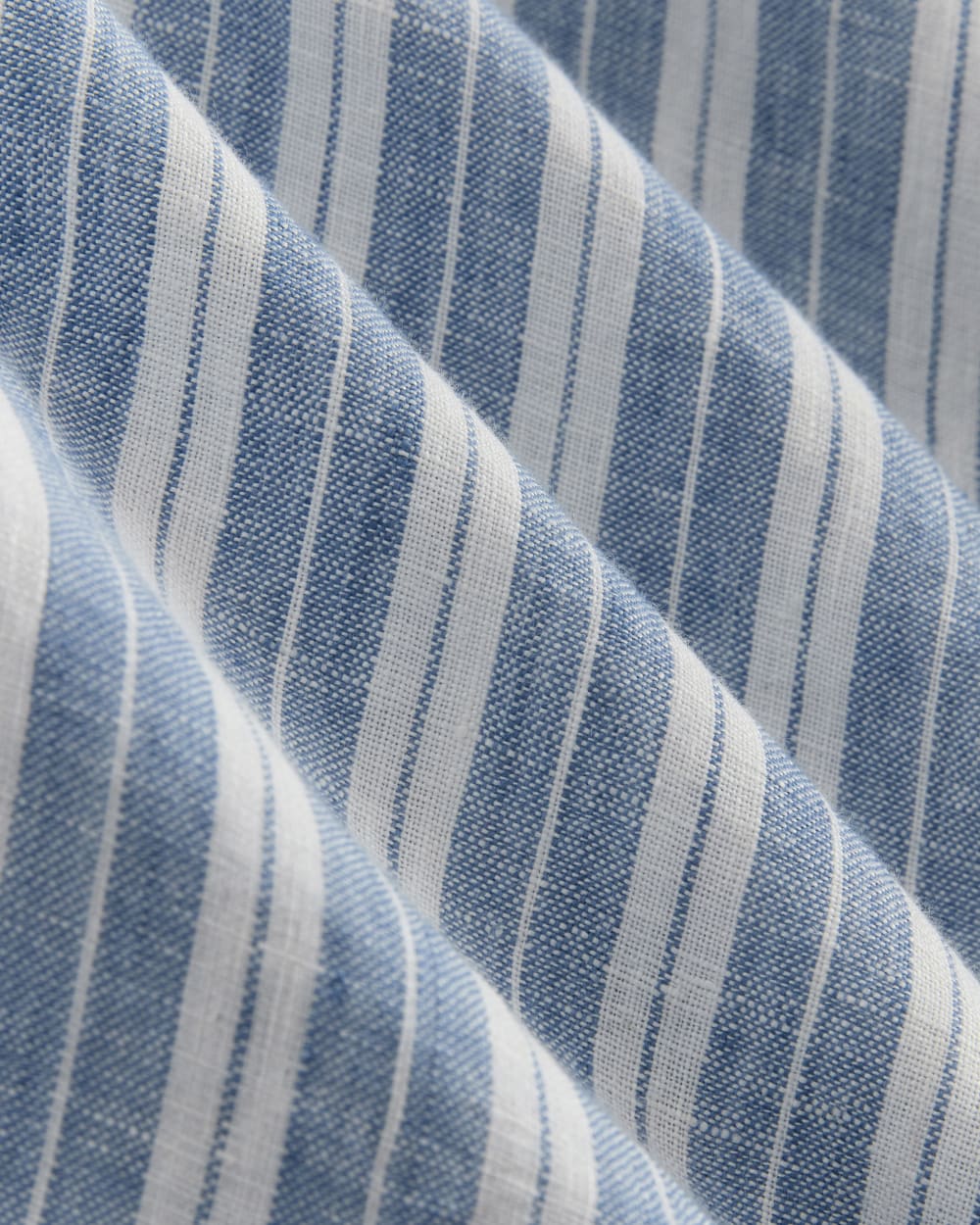 The Daytripper Dress in Linen | Soft Cobalt/Bone - Image 5