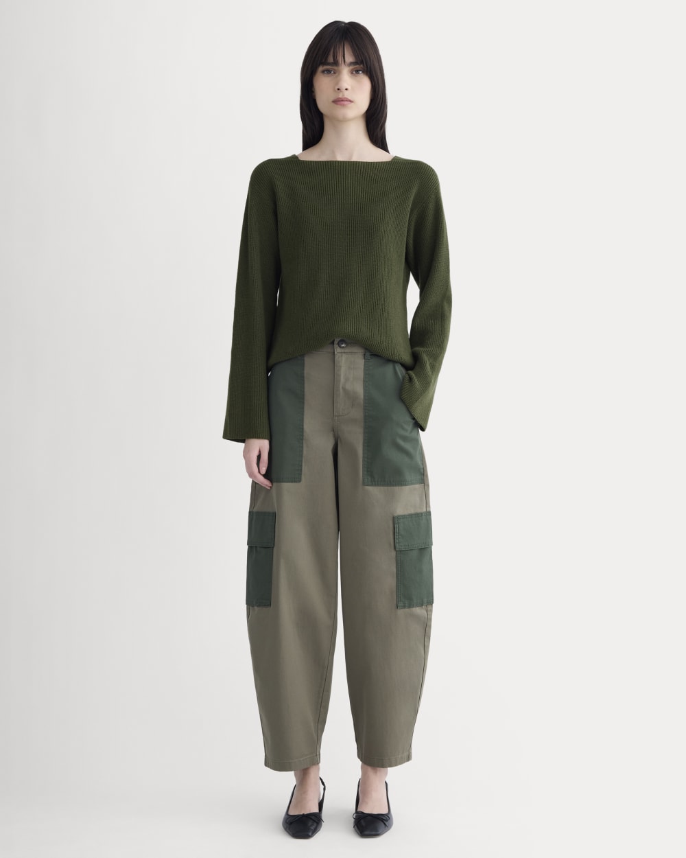 The Utility Cargo Pant | Kalamata / Duffel Bag