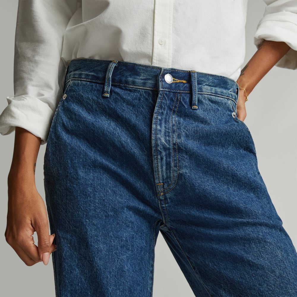 The Cinch Back Utility Jean | Vibrant Blue - Image 7