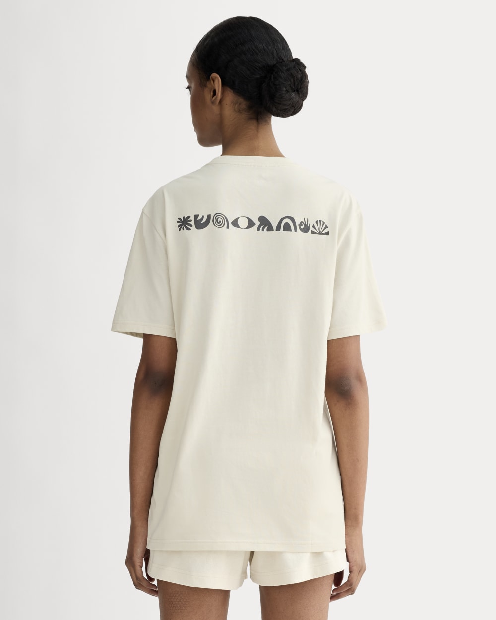 The Everlane x Parks Project Essential Organic Crew | Forged Iron / Birch / Granada Sky Blue / Green - Image 5