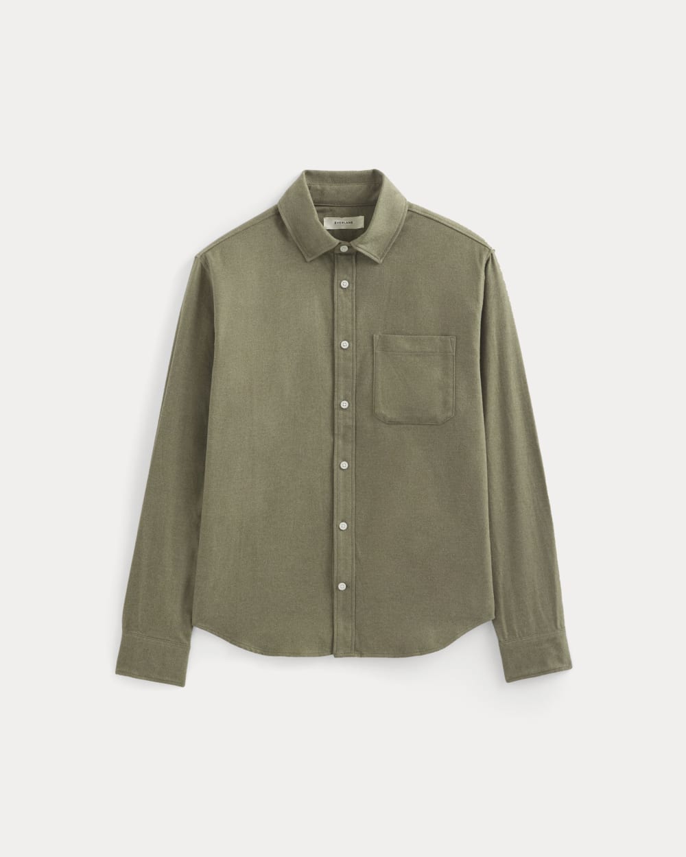 Brushed Flannel Shirt | Heathered Thyme - Image 2