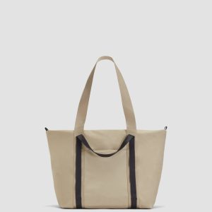 The Recycled Nylon Tote | Khaki