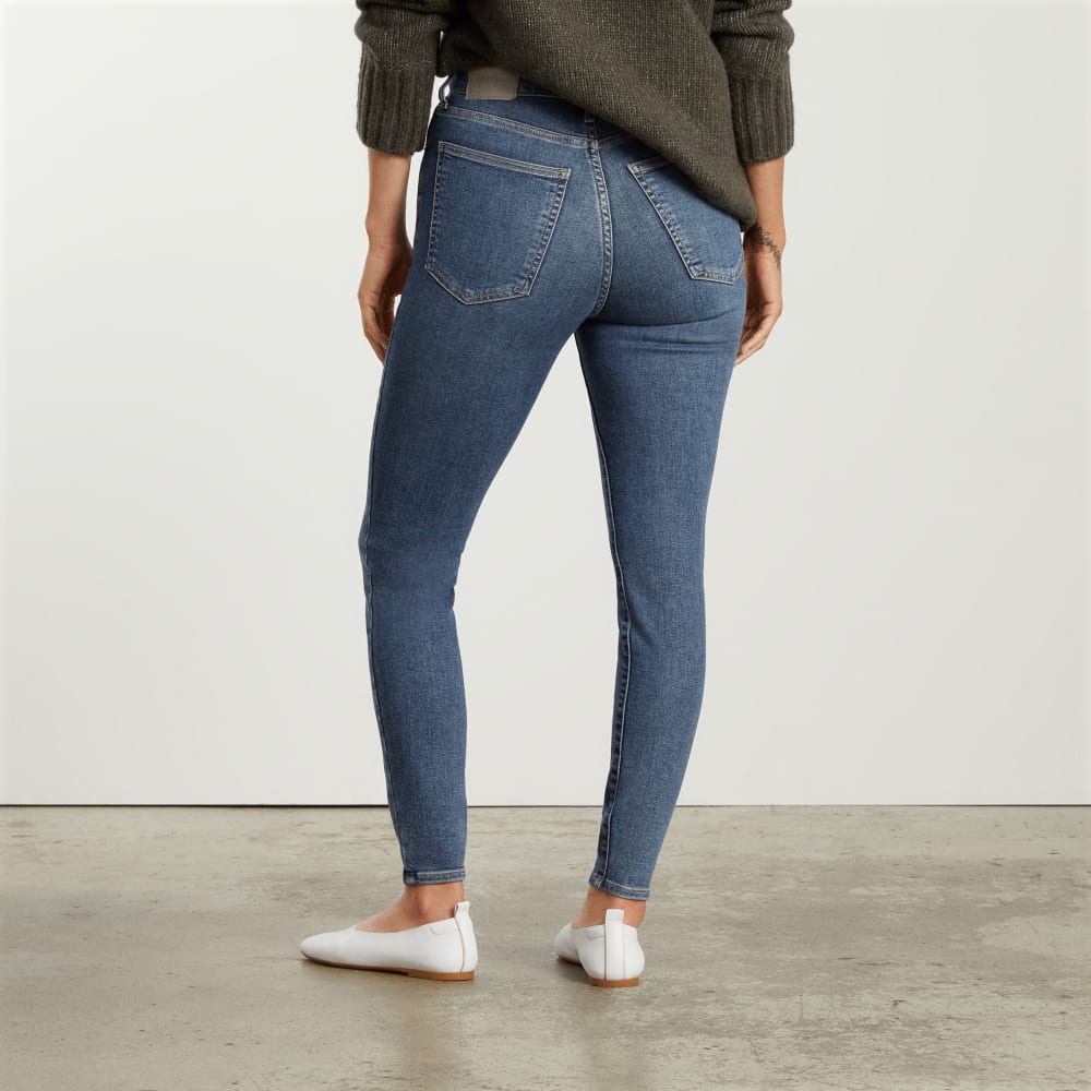 The Way-High? Skinny Jean | Authentic Blue | 26 3/4 Inseam - Image 4