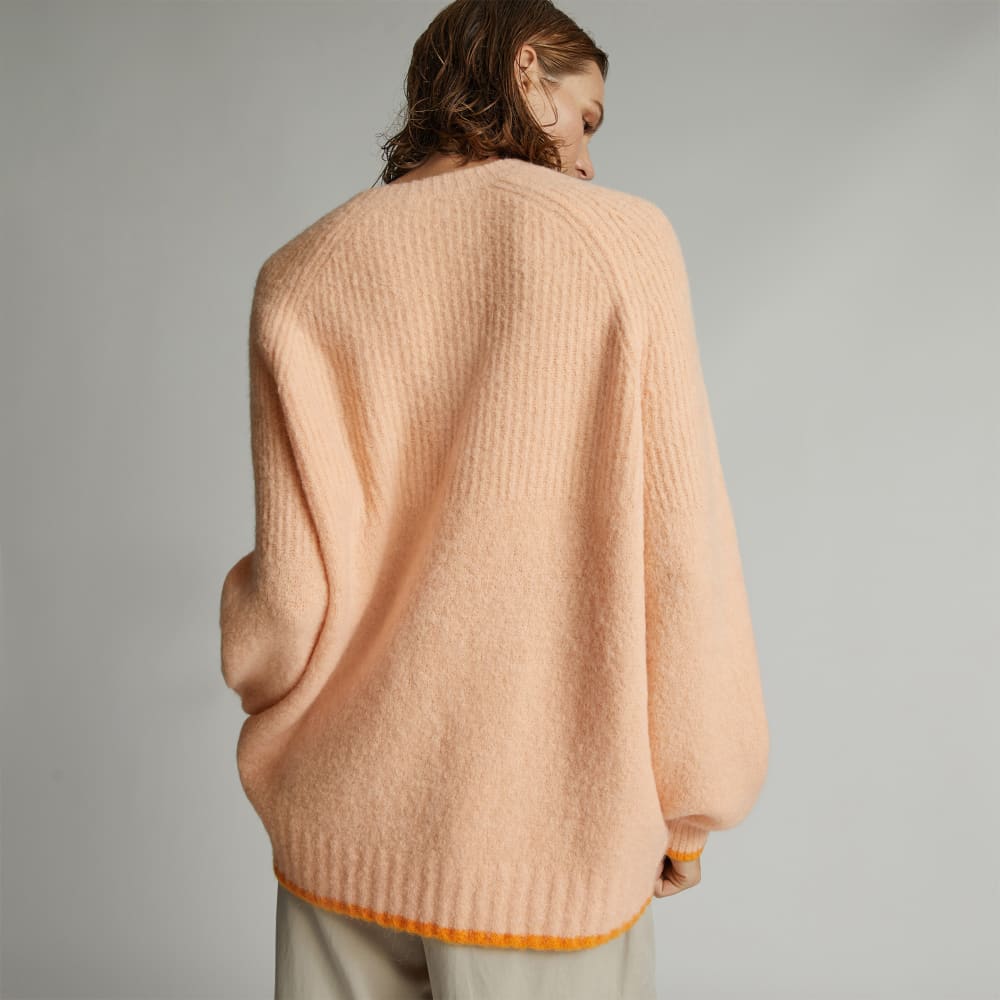 The SuperFuzz Alpaca Oversized Crew | Apricot - Image 3