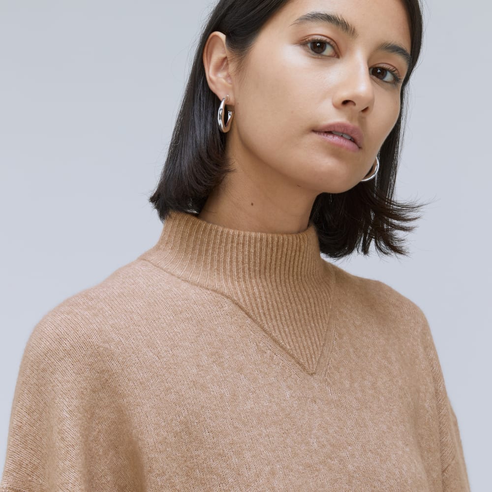 The Cozy-Stretch Pullover | Taupe Grey - Image 4