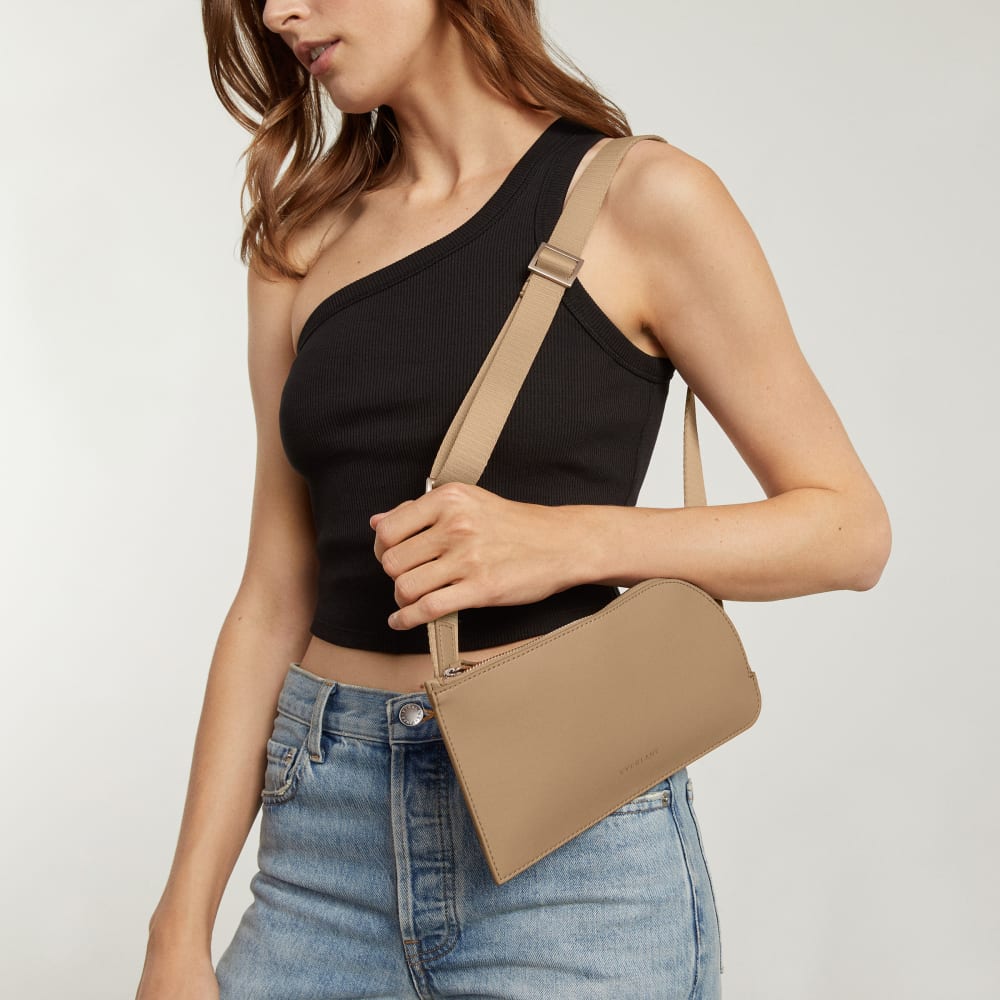 The Cactus Leather Sling Bag | Cashew - Image 2