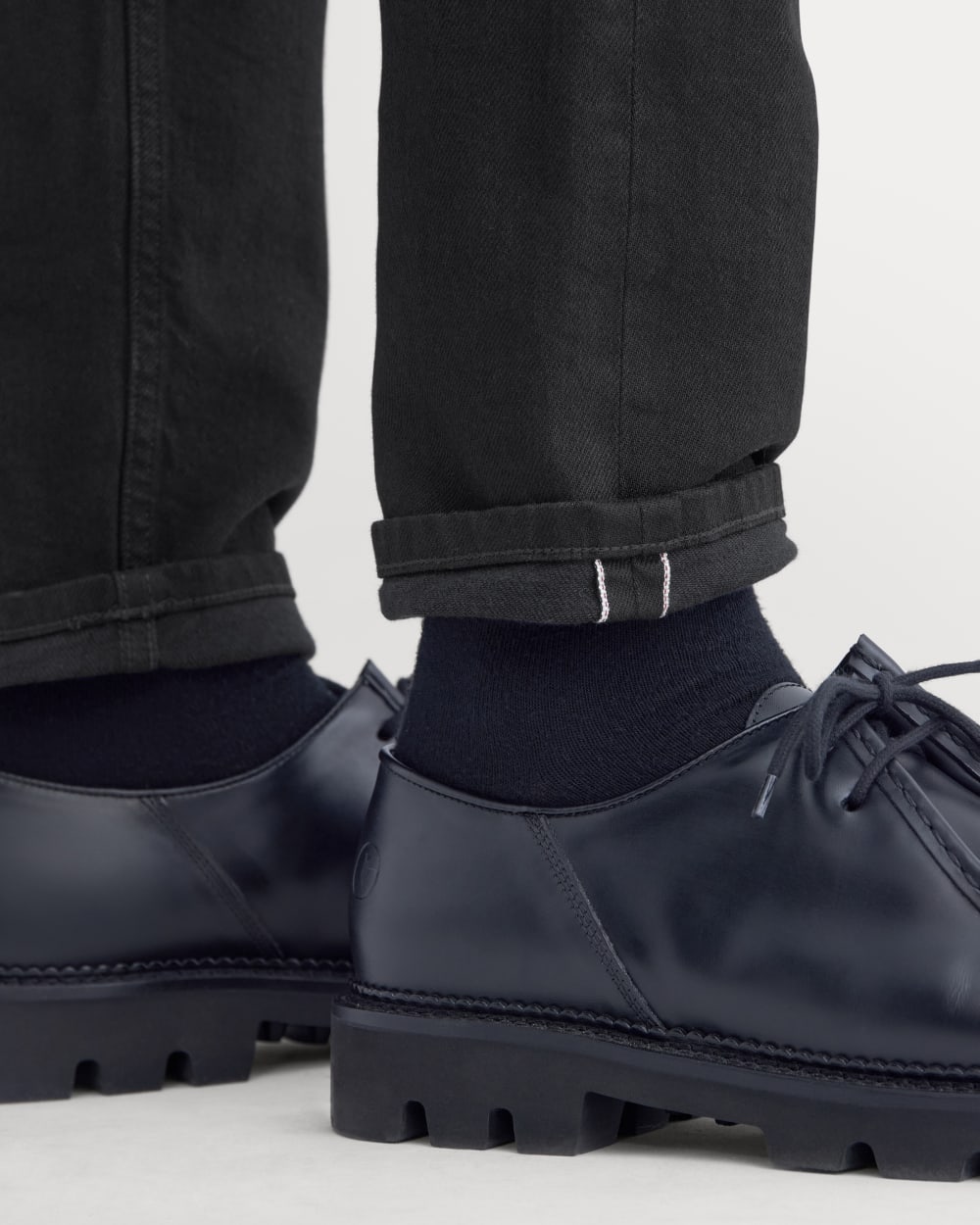 The Selvedge Slim-Fit Jean | Shadow Rinse - Image 5