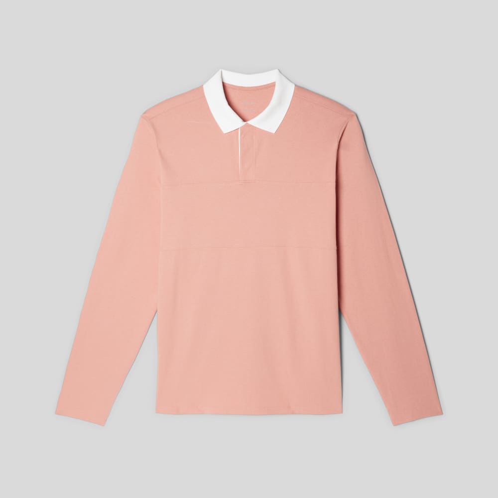 The Premium-Weight Rugby Shirt | Light Rose - Image 2