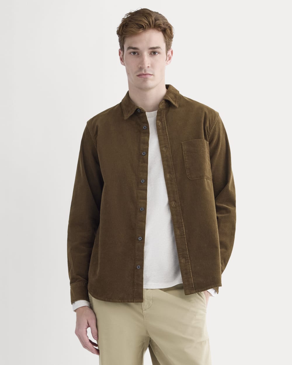 The Classic Shirt in Corduroy | Cocoa