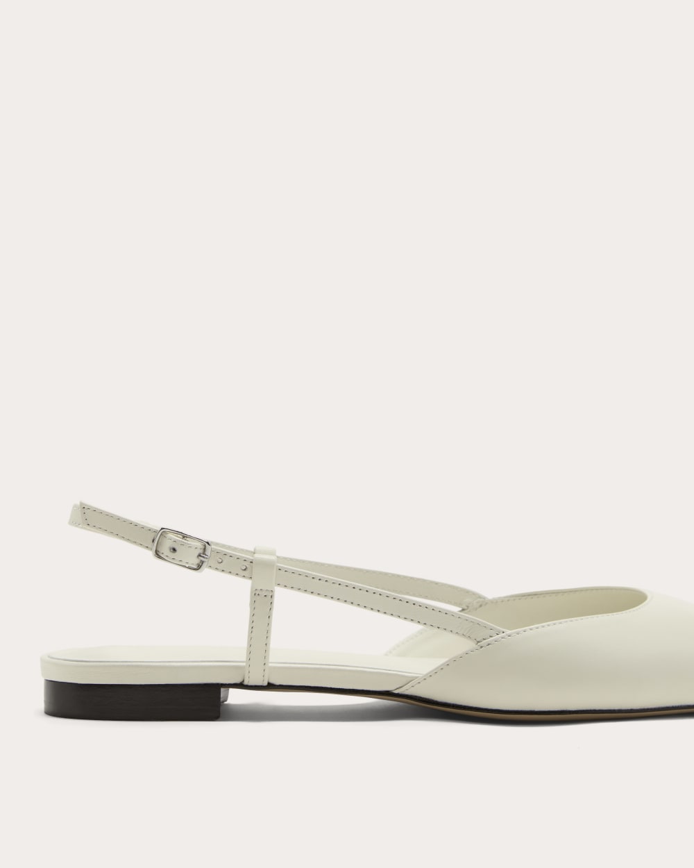 The Studio Slingback Flat | Canvas - Image 6