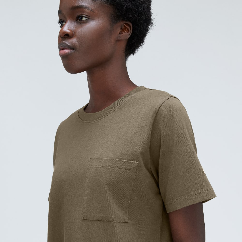The Organic Cotton Weekend Tee Dress | Beech - Image 4