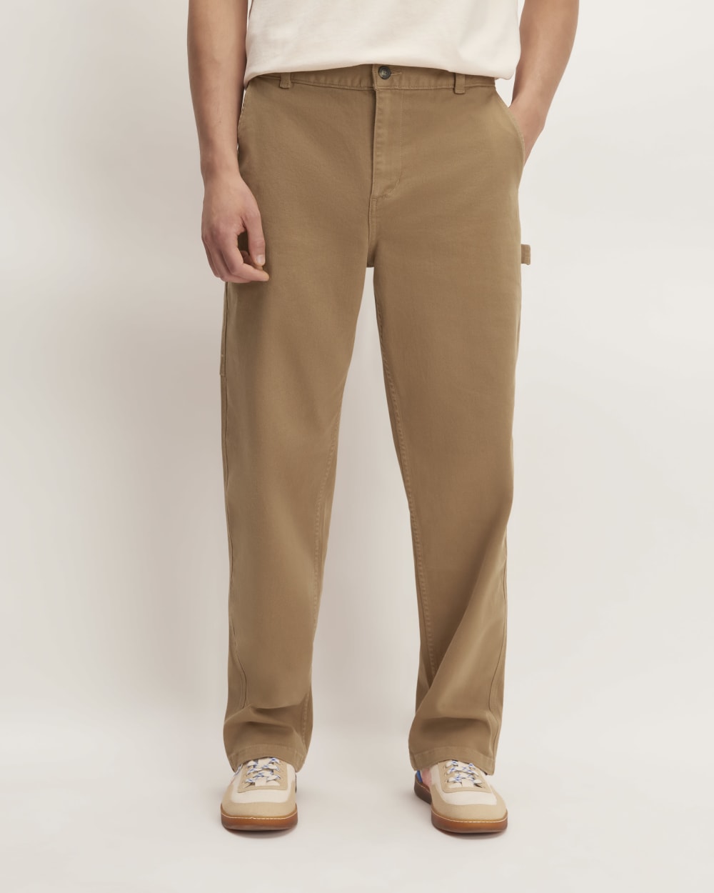 The Organic Painter Pant | Toasted Coconut