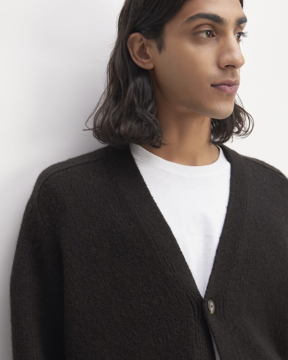 The Cloud Relaxed Cardigan | Black - Image 4