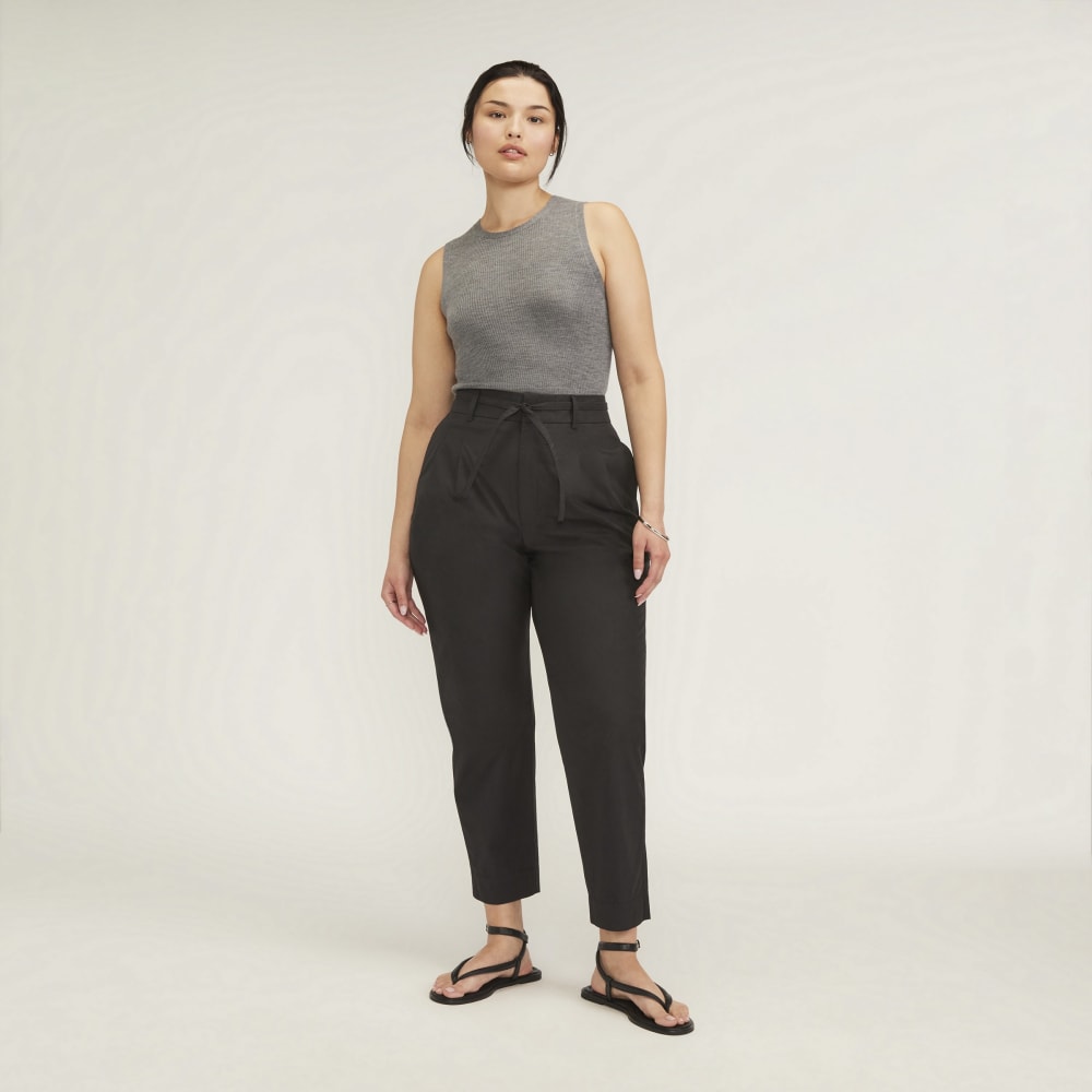 The Tank in Ultrasoft Merino | Heather Mid Grey - Image 2