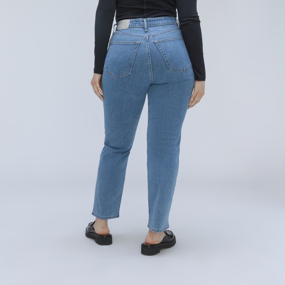 The Cheeky Hourglass Jean | Stone-Washed Sky | 26.5 Inseam - Image 3