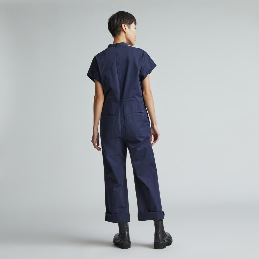 The Easy Workwear Jumpsuit | Navy - Image 3