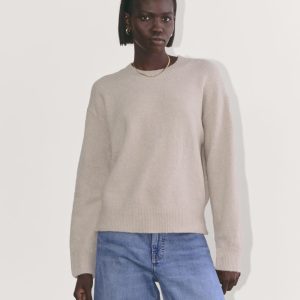 The Cocoon Crew in Plush Cotton | Heather Mushroom