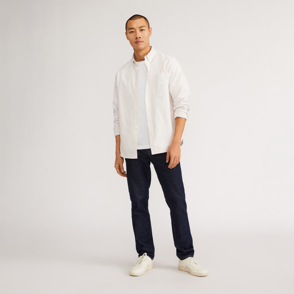 The Classic Oxford Shirt | Sahara / Off-White | Standard - Image 6