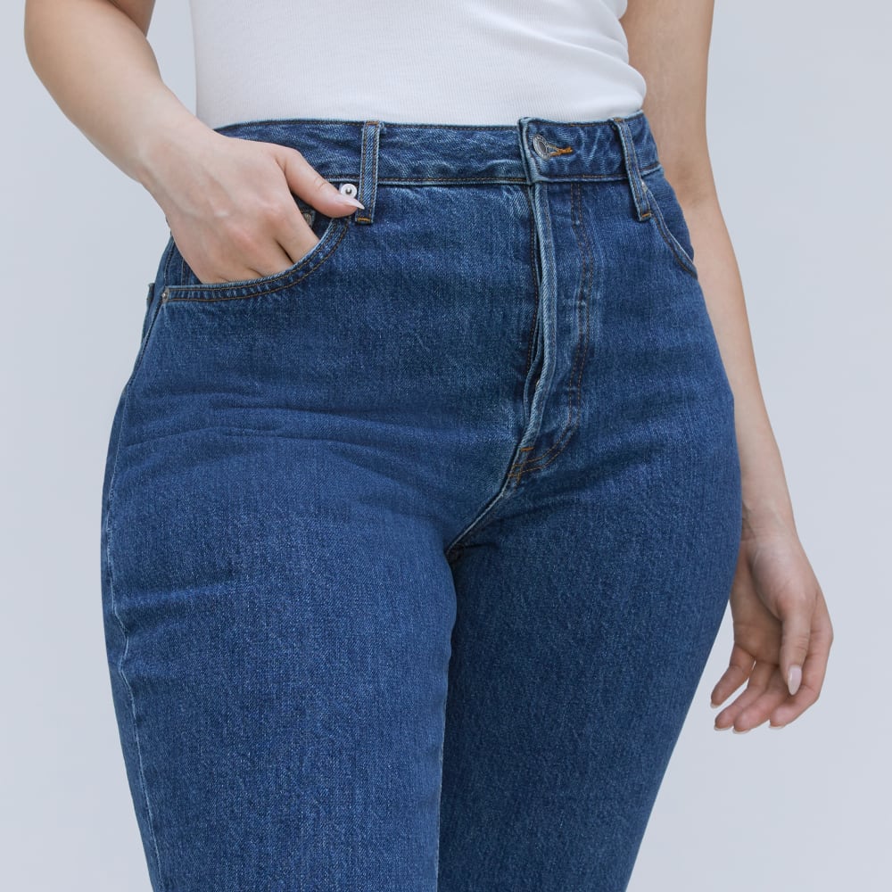 The '90s Cheeky Hourglass Jean | Deep Atlantic | 28.5 Inseam - Image 4