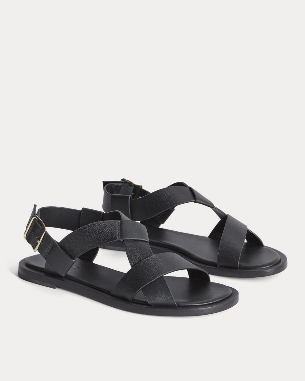 The City Strap Sandal | Black - Image 4