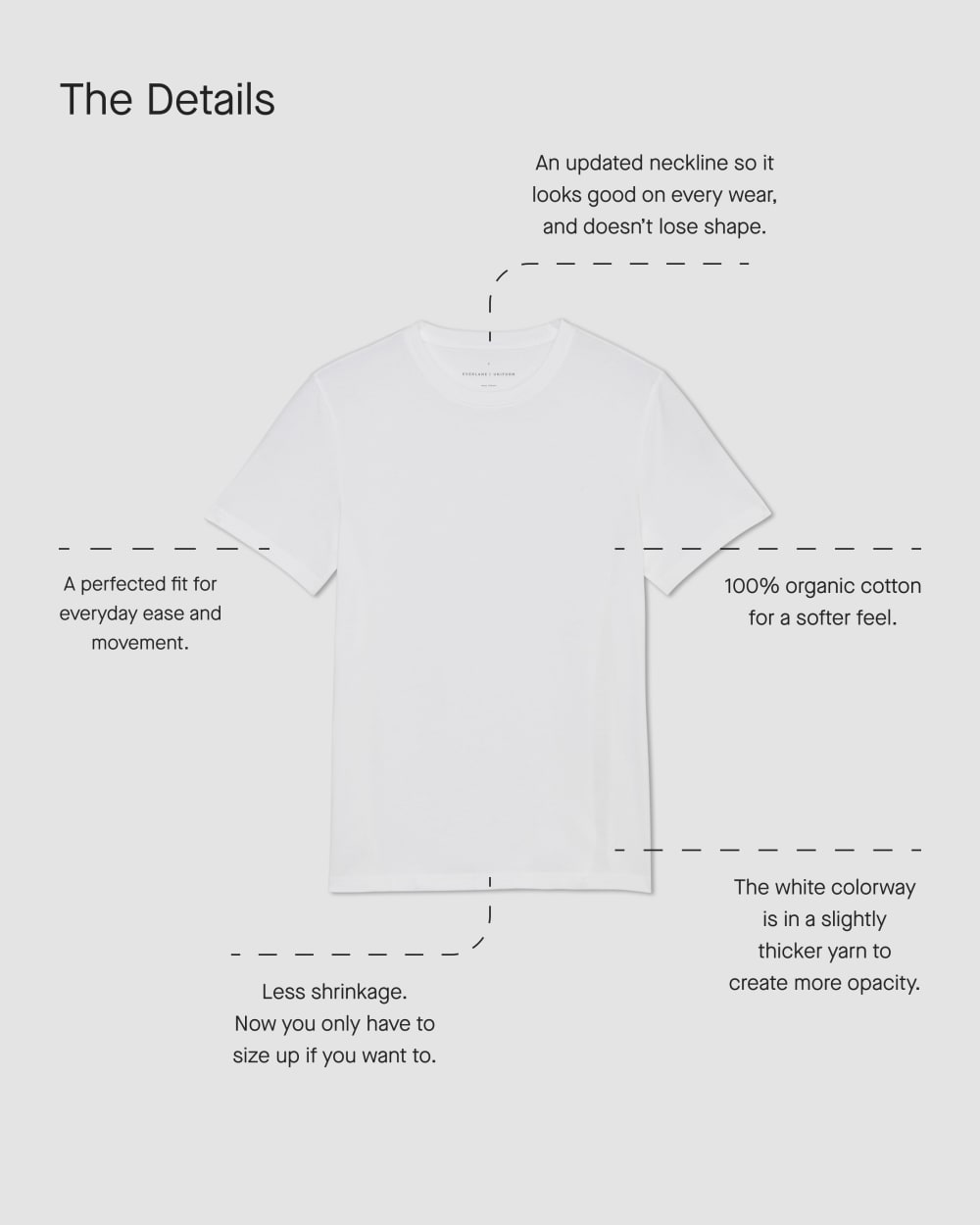 The Essential Organic Crew | Bone / Black - Image 4