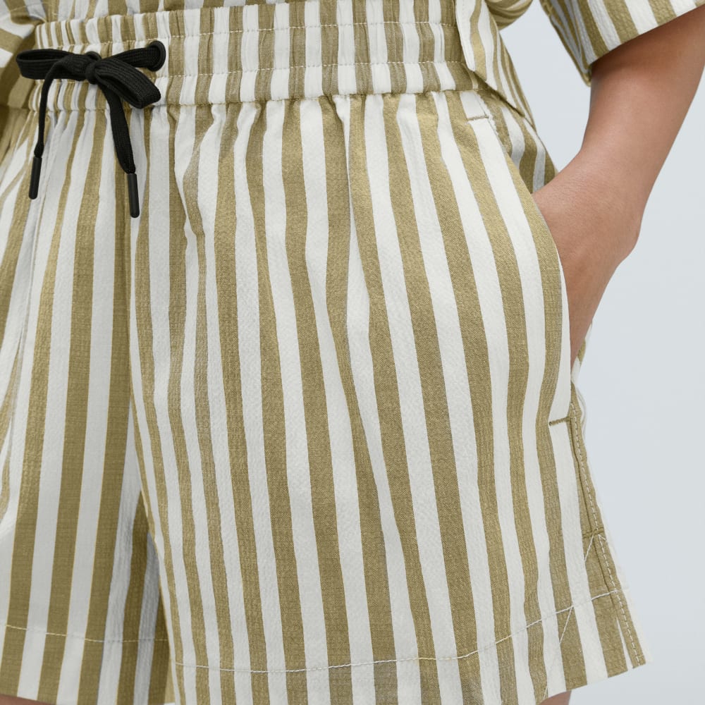 The Seersucker Boxer Short | Nutria / Off-White - Image 4