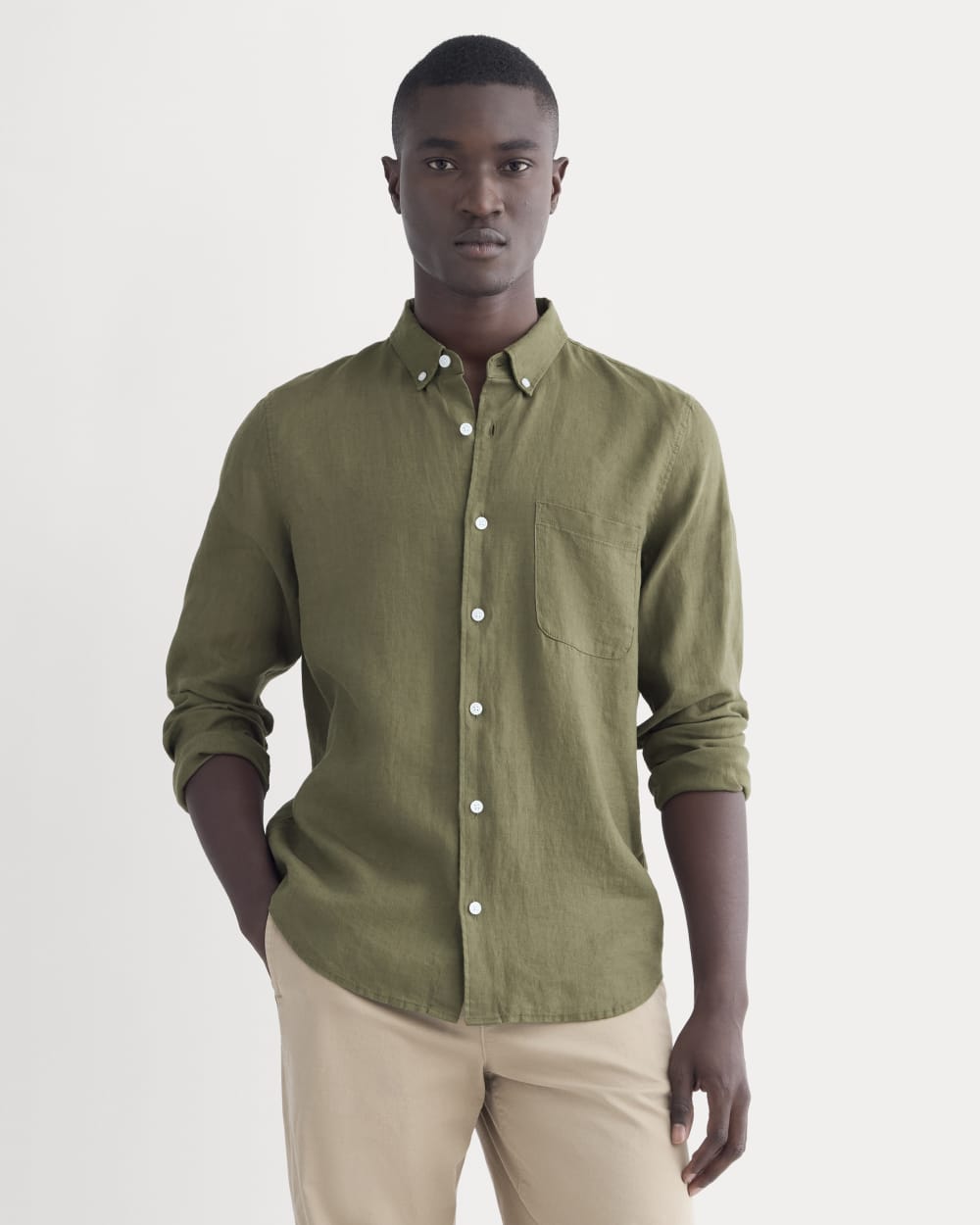 The Classic Shirt in Linen | Kalamata
