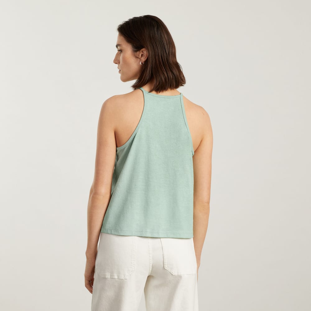 The Hemp Cutaway Tank | White Sage - Image 3