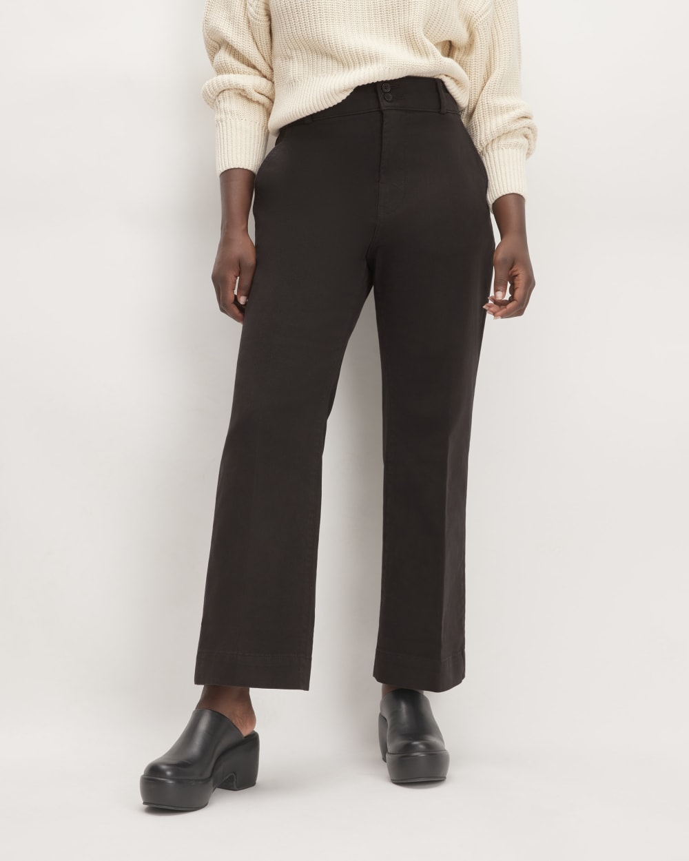 The Organic Kick Flare Pant | Black - Image 3