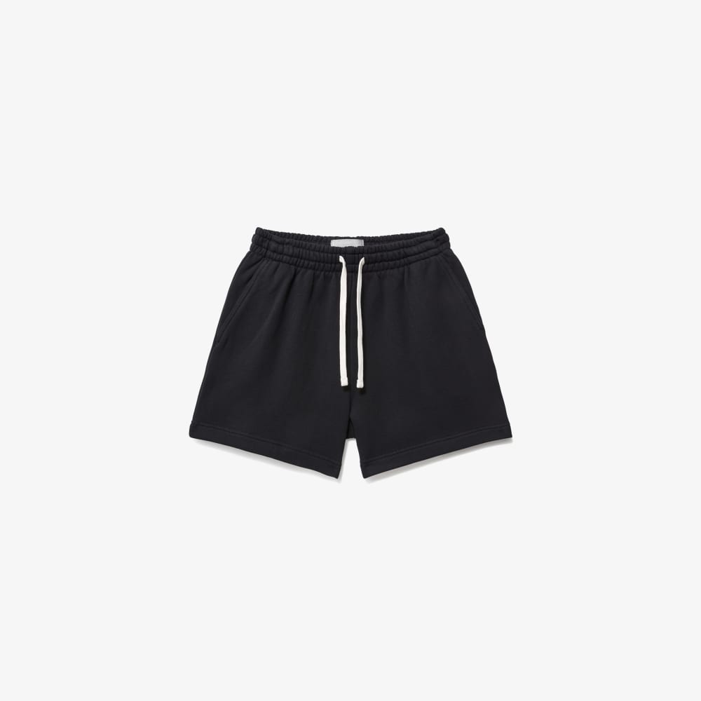 The Track Long Sweatshort | Black