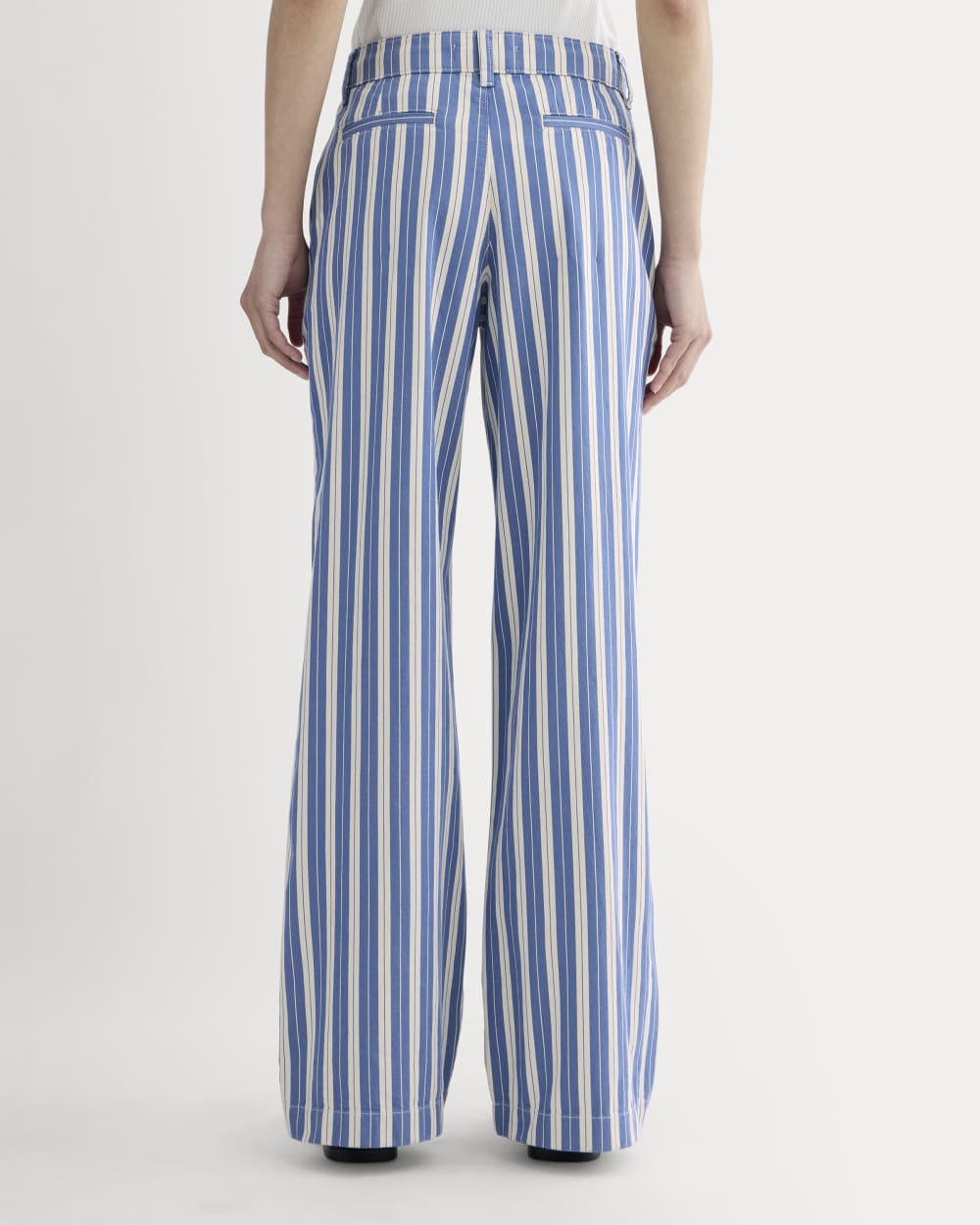 The Wide-Leg Chino | Dutch Blue / Natural - Image 5