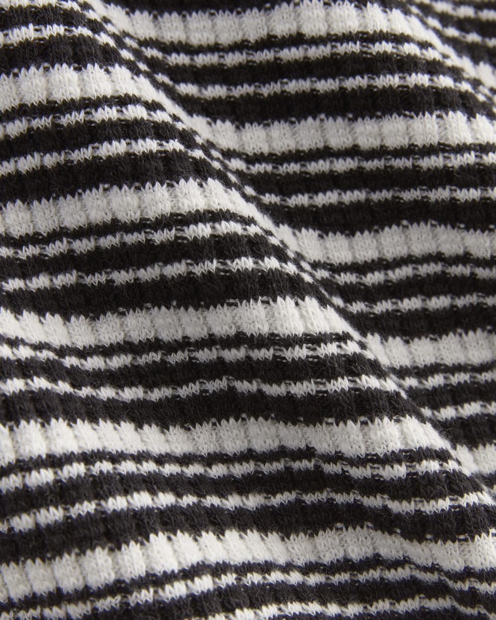 The Rib-Knit Henley Dress | Bone / Black - Image 5
