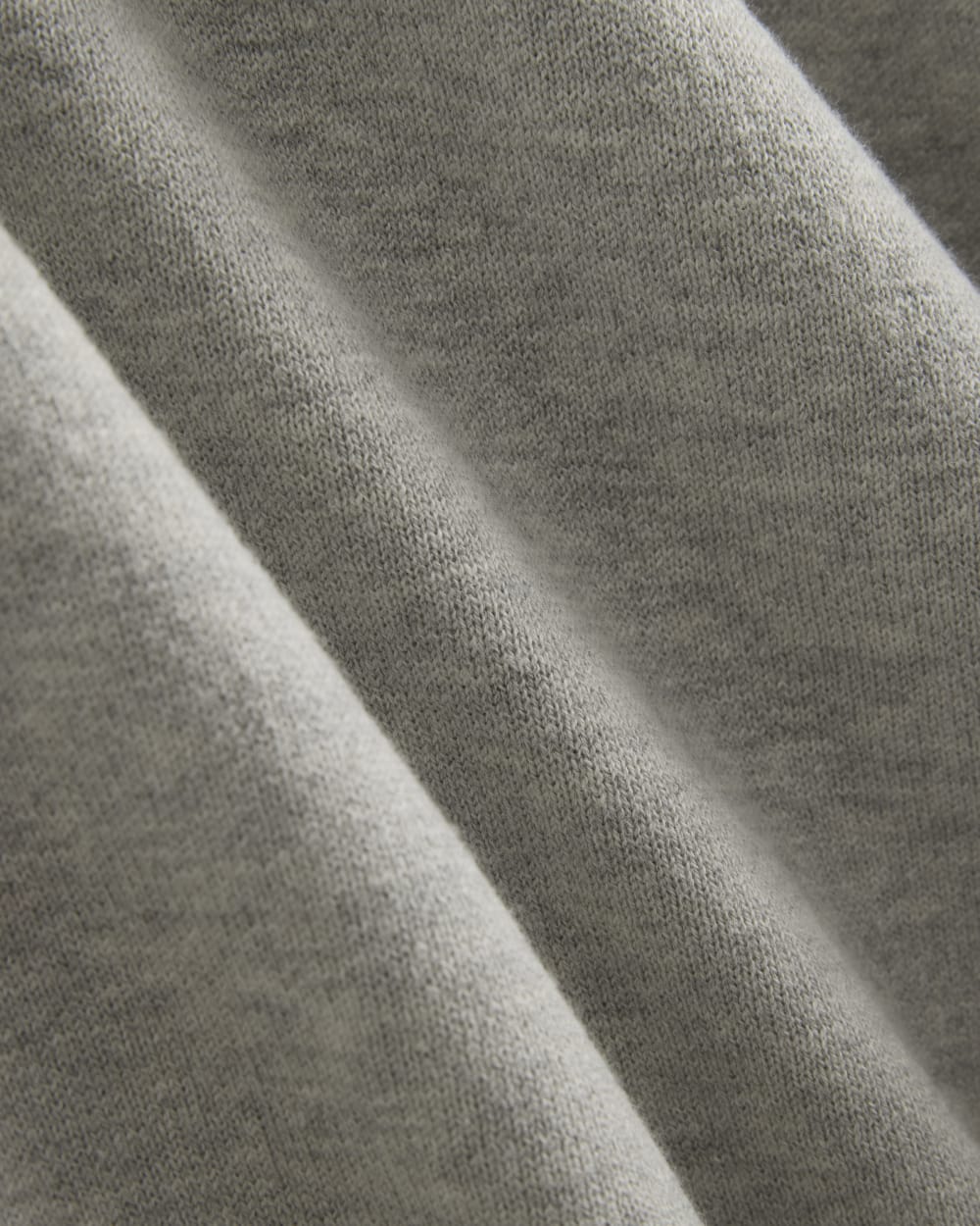 Luxe Merino Double-Knit Sweater | Heathered Grey - Image 6