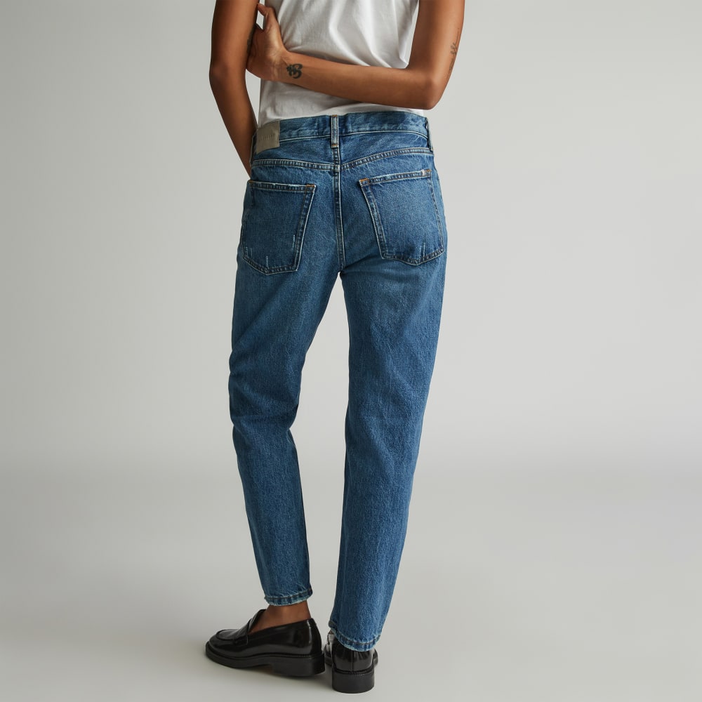The Rigid Slouch Jean | Washed Indigo | 29.5 Inseam - Image 4