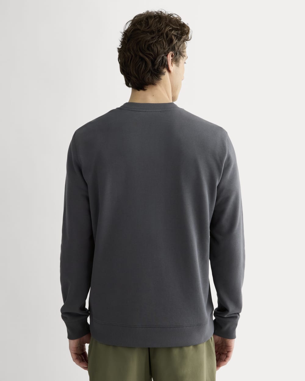 The Everlane x Parks Project French Terry Crew | Forged Iron / Natural - Image 5