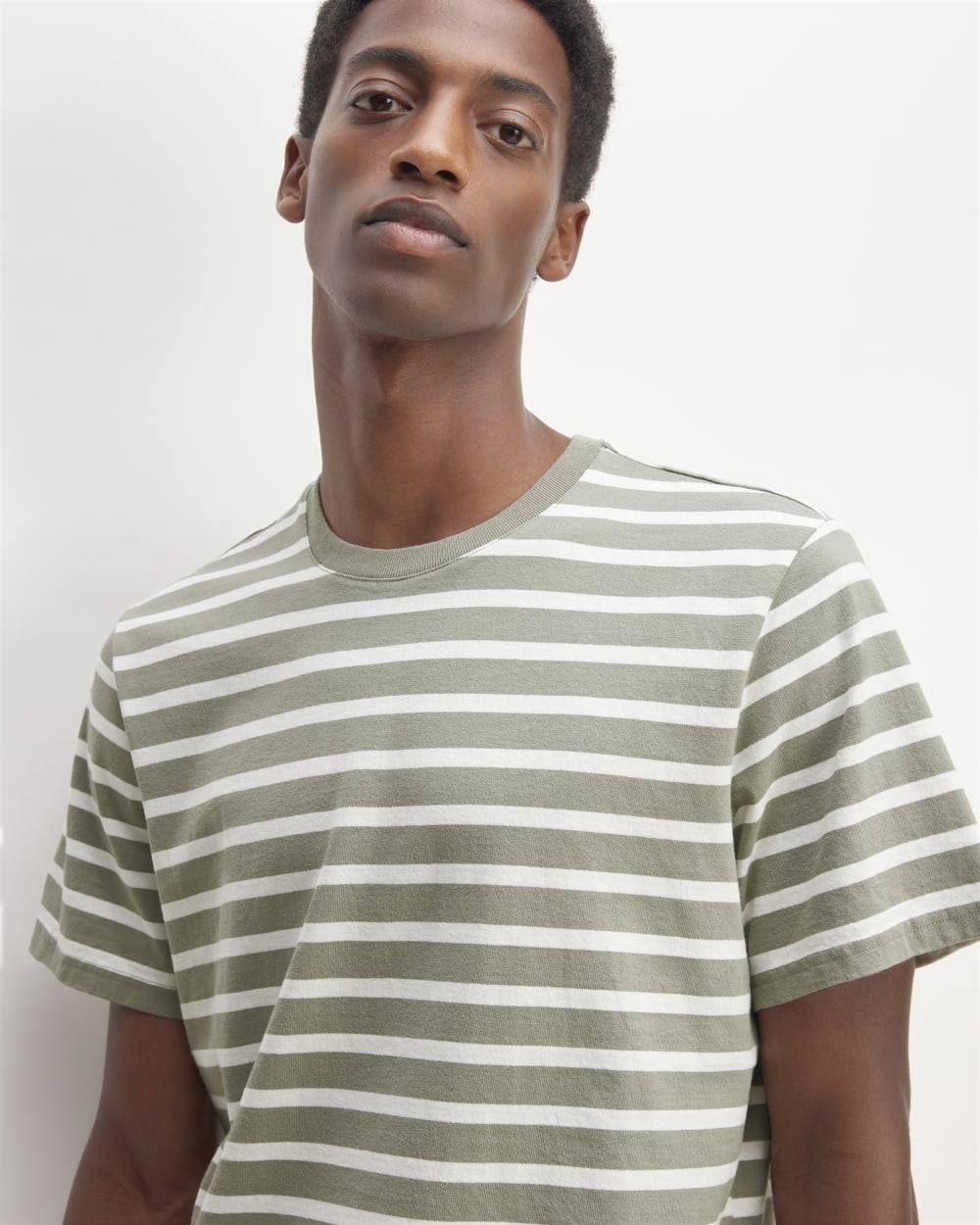 The Premium-Weight Crew | Uniform | Mariner Stripe / Shadow / Bone - Image 3