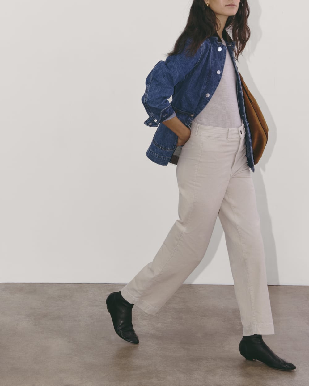 The Sailor Pant in Corduroy | Sandstone - Image 2