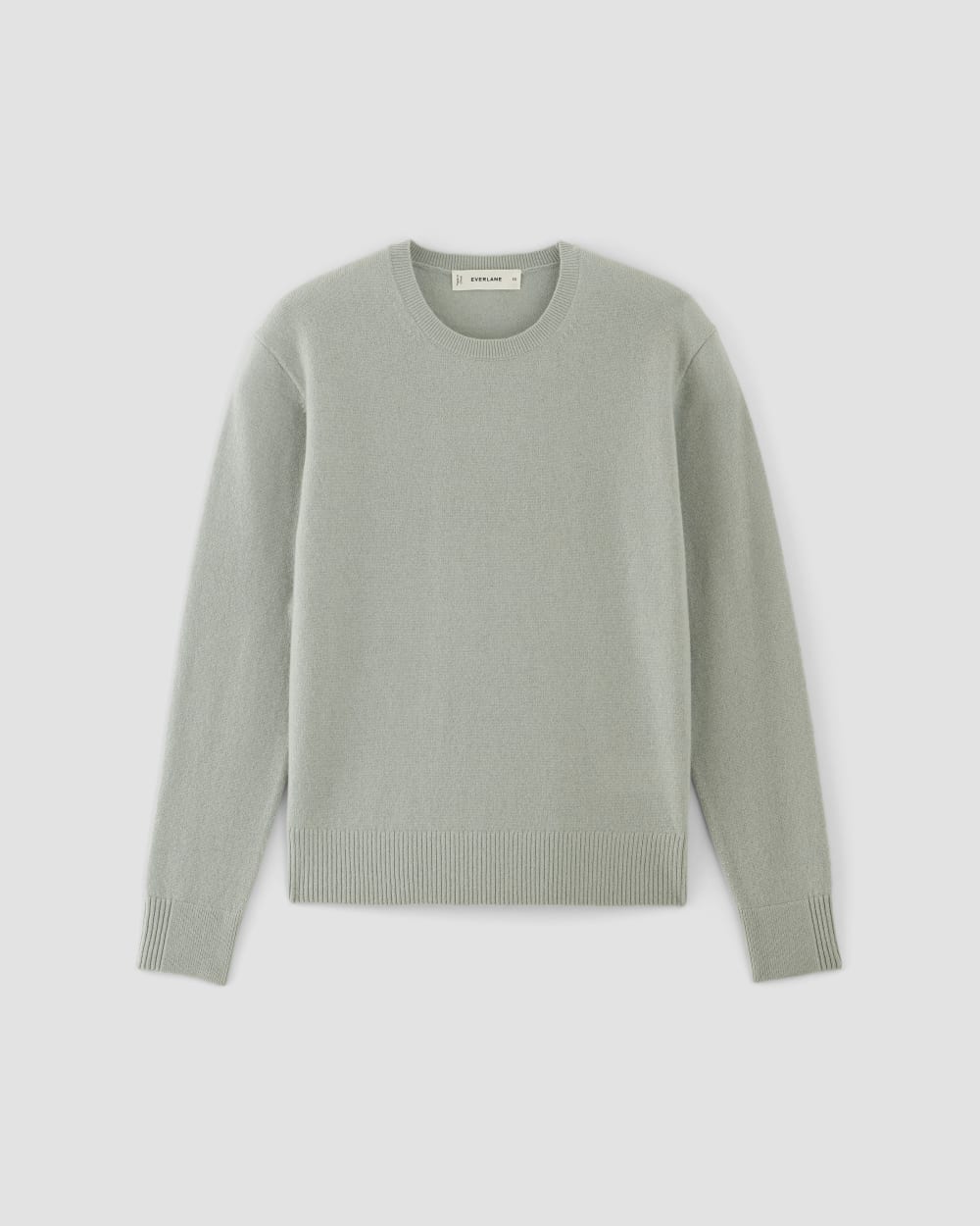 The Classic Crew in Cashmere | Light Sage Green - Image 2